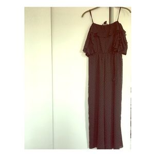 Club Monaco polka dot jumpsuit